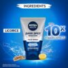 NIVEA MEN Dark Spot Reduction Face Wash 100 g | With Ginko and Ginseng Extracts for Clean, Healthy & Clear Skin in Summer | 10 X Vitamin C Effect for Radiant Skin |For Dark Spot Reduction - Image 3